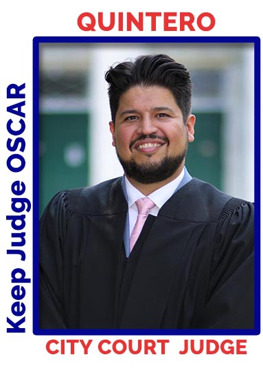 Judge Oscar Quintero for Schenectady